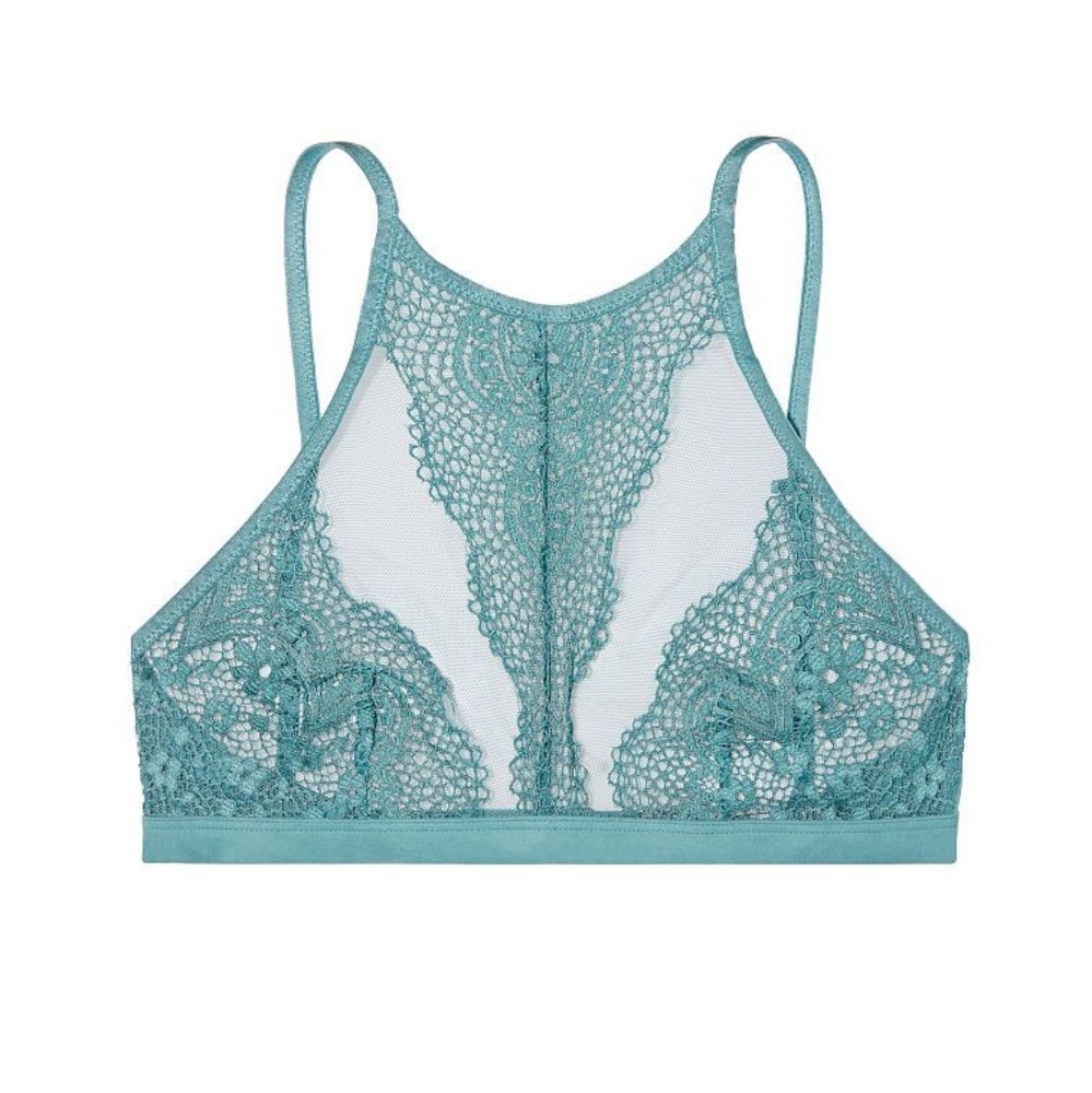 Victoria's Secret lace high neck bralette